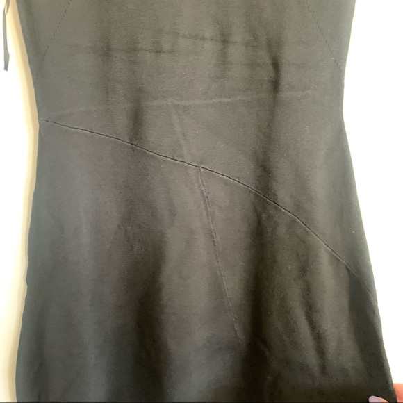 Reiss Black Patchwork Sleeveless Dress 6 - Picture 2 of 4